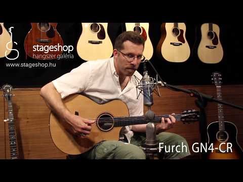 Furch GN4-CR nylon strings crossover guitar demo in Stageshop