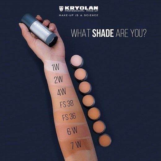 Flawless Makeup with Kryolan TV Paint Stick | Full Coverage Foundation for All Skin Types
