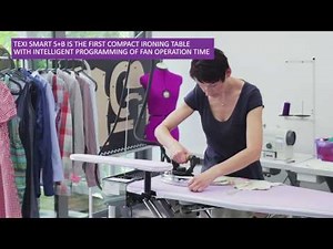 Texi Smart S+B Ironing Table With Automatic Steam Generator and Iron