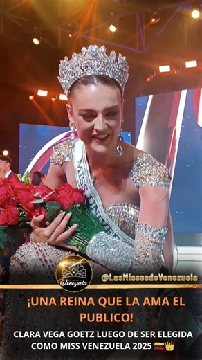 LAS MISSES DE VENEZUELA on Instagram: "Les digo, la energía que emana nuestra REINA es impresionante, confio en ella, en su disposición de hacer las cosas bien, de prepararse y demostrar de que está hecha la mujer Venezolana, @claravegasgoetz tiene a su favor el legado de 73 mujeres 👑 y que una de ellas es su madre y sabe lo que es pisar un escenario como el #MissUniverso 🌌 , se que @andreinagoetzoficial la va a guiar y apoyar durante todo este proceso, otra cosa que tiene a su favor es la for