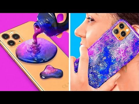 DIY-Handyhüllen, die jeder haben will! 😍📱5 MINUTEN TRICKS