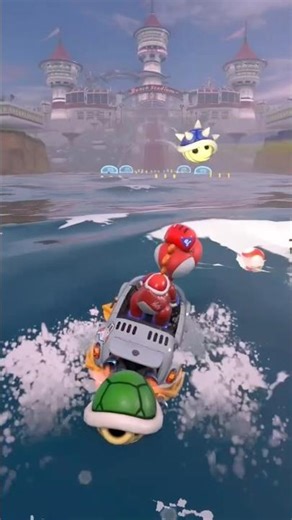 NO BLUE SHELL DODGE FOR YOU!