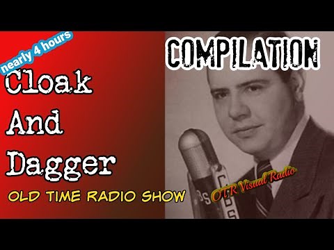 Cloak And Dagger👉Old Time Radio Crime Compilation/OTR Visual Podcast