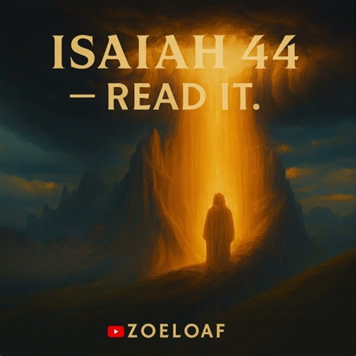 THE FIRST AND THE LAST — Isaiah 44 (READ IT)