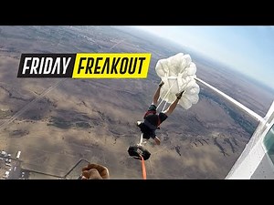 Friday Freakout: Skydive Student Ripped From Plane By Premature Reserve Parachute Opening!