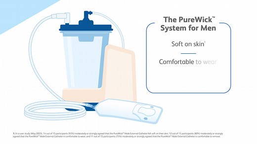 For men managing urinary incontinence at home, learn more about the PureWick System at purewickathome.com | PureWick At Home