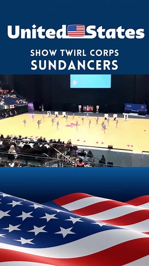 6K views · 78 reactions | Here are the IBTF World Silver Medalists in Show Twirl Corps, the Sundancers! Go USA! | United States Twirling Association | Facebook