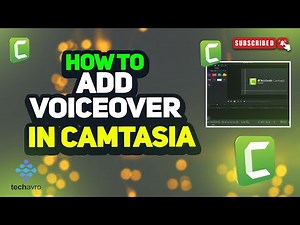 How to add voiceover in camtasia Updated Record Voice Narration 2025