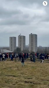 192K views · 1.2K reactions | Incredible video shows three Glasgow tower blocks being demolished in seconds earlier today ⬇️ | The National Newspaper | Facebook
