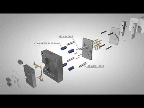 Injection Moulding Part - Exploded Animation