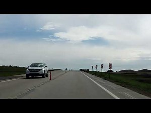 Interstate 94 - North Dakota (Exits 1 to 10) eastbound