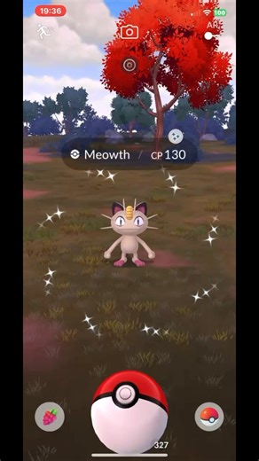 Pokémon GO. - Shiny Female Meowth. #Pokémon #Shiny #Meowth