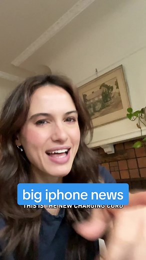 iphones use USB-C now! but I think the longer term future is something else… this is Huge If True, an optimistic show about technology. if you like tech and science stories, follow for more. side note, this was my first time attending an Apple event and going to Apple Park and it was wild. #appleevent #apple #tech #usbc #stem #iphone #phone