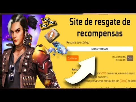 COMO RESGATAR NOVO CODIGUIN INFINITO NO FREE FIRE - COMO RESGATAR CODIGUIN