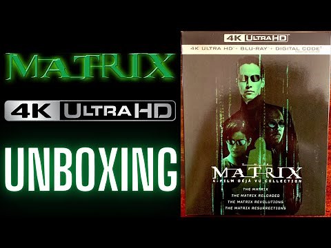 The Matrix: Deja Vu Collection 4K UHD UNBOXING!