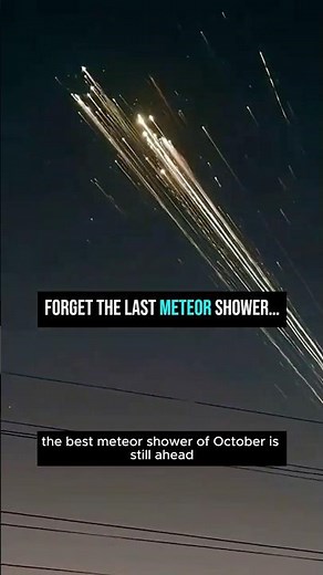 TONIGHT (Oct 21): Orionids Peak — Halley’s Comet Meteors #meteor #space #science #universe #nasa