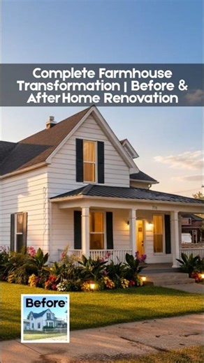 Complete Farmhouse Transformation | Before & After Home Renovation