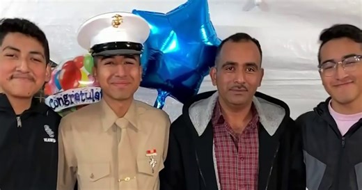 Marine veteran defends gardener father seen being hit by immigration agents in video