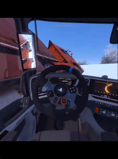 I think I hurt his pride 🙄😂 Is this reaction normal 🚛👀? #eurotrucksimulator2 #truckersmp #multyplayer #roadrage #fyp