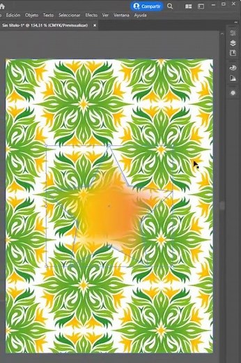😋Como Desvanecer y Difuminar bordes de una forma en Adobe Illustrator🪘