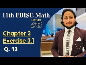 11th Class Math || Ch 3 Matrices & Determinants || Exercise 3.1 Question 13
