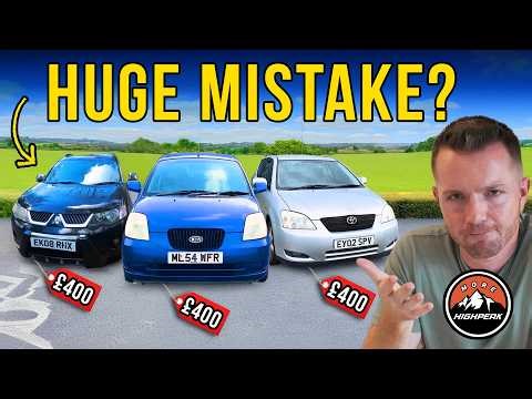 I Bought 3 Cars for £400 Each… Was This a Huge Mistake?