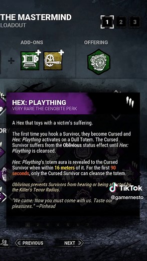 Best Wesker's Build in Dead by Daylight