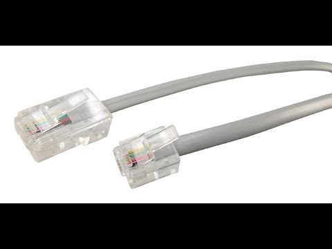 How to fix - make ethernet network cable with telephone cable
