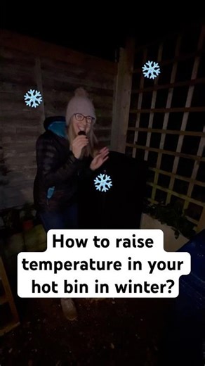 Hotbin issues resolved! How to raise temperature in your hot bin in winter?