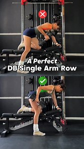 163K views · 12K reactions | Single Arm Dumbbell Row Common Mistakes and Tips · · #back #backworkout #upperbody #workouttips #gymtipsforbeginners | ArielYu.Fit | Facebook