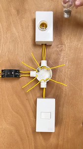 Simple one switch one light bulb wiring #tipsandtricks #tips #Diy | Good Tips 04