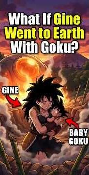 What If Gine Escaped Planet Vegeta With Goku?