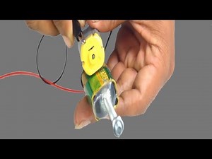 How To Make A Powerful Vibrator By DC Motor.DC motor hacking videos