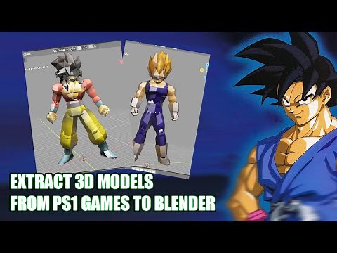 Extract 3d Models from PS1 Games - Tutorial
