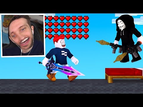 Der FACECAM PRANK IN ROBLOX BEDWARS!