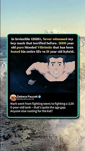 Mark Faces a 3,000-Year-Old Viltrumite – And He's Terrified! 💥 #Invincible #Anime #Season3