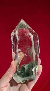 123 reactions · 20 shares | An absolutely magnificent water-clear Himalayan quartz crystal with lovely forest green chlorite inclusions. This superb crystal displays an early phase secondary termination and a beautiful pattern of regrowth on its root end. Few and far between are crystals of such perfection.  Update: ✨SOLD✨ | Himalayan Clarity | Facebook