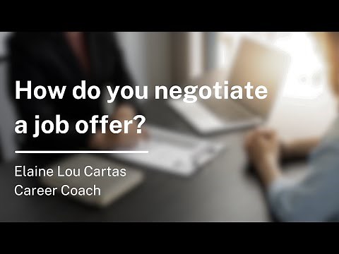 How to Negotiate