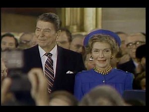 President Reagan's Inaugural Ceremony (1985 Original Colored Film)