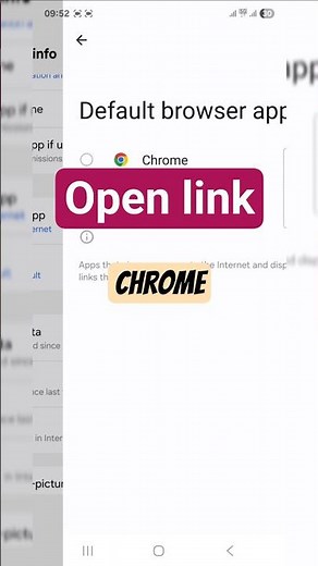 Always open links in Google Chrome? #shortsfeed ##ytshorts ##shorts
