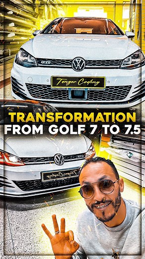 Transformation golf 7 Form golf 7 rline to golf 7.5 GTD #golf7 #golf7r #golf7gti #golf7rline #golf7gtiperformance | Tanger Coding