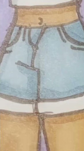 tried to draw aphmau in a different style... i like it