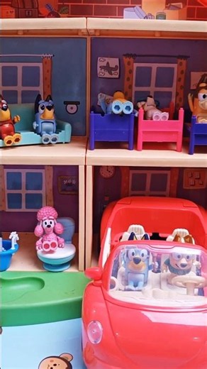 Satisfying with Unboxing & Review Bluey Big House Toy ASMR #toys #bluey #asmr
