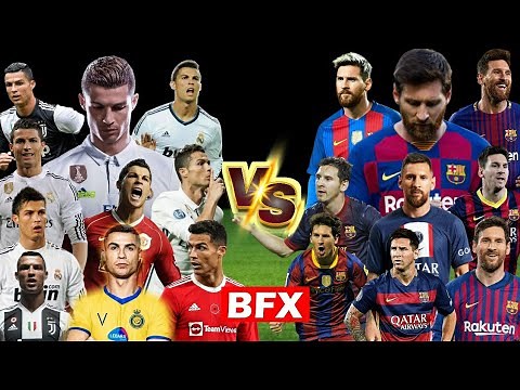 Ronaldo Career Vs Lionel Messi Career - ( CR7 vs LM10)🔥