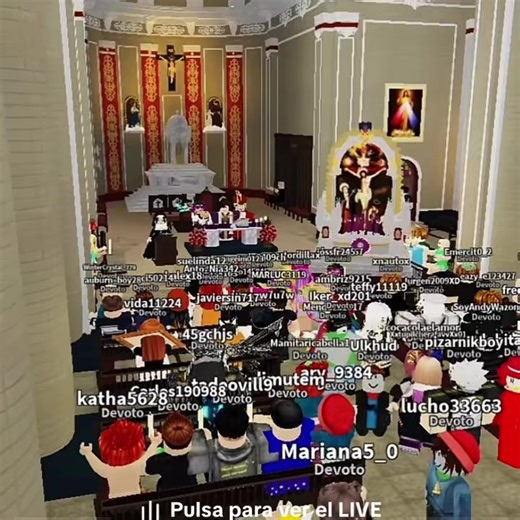 3.4K views · 38 reactions | La misa de Roblox es una realidad 來 aquí si se llena | Mundo en Linea MX | Facebook