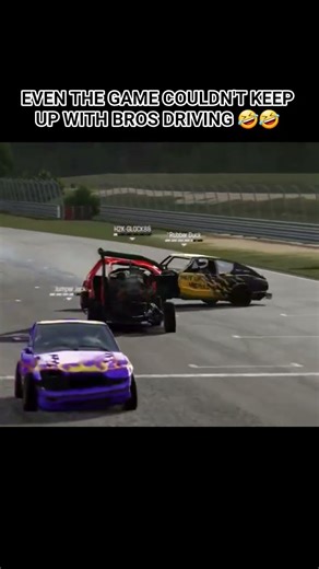 EVEN THE GAME COULDN'T UNDERSTAND BROS DRIVING 🤣🤣 #wreckfest #funnymoment #fail #meme #funny #lmao