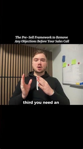 Use this preselling framework to remove any objections before your sales call