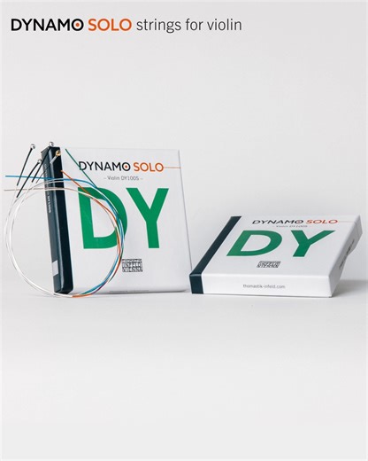 Thomastik-Infeld Releases New DYNAMO® SOLO Strings for Violin (NO.DY100S)