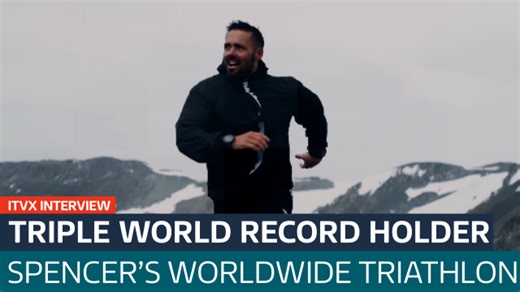 From London to Antarctica: Spencer Matthews completes an ironman triathlon in every continent - Latest From ITV News