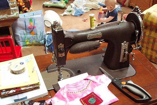 The Antique Domestic Rotary Sewing Machine 153 and 151